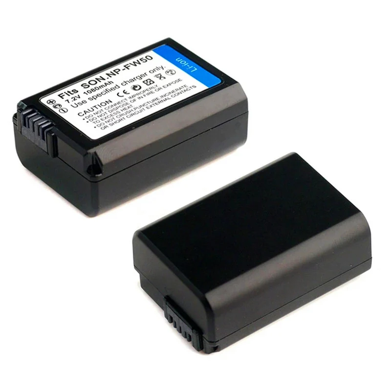 NP-FW50 Camera Battery For Sony Alpha 7 a7 a7R a7R II a33 a5000 NEX-5R