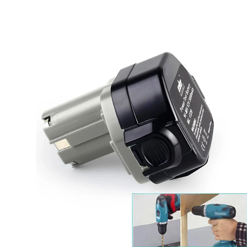 12V 3000mAh Ni-MH Battery for MAKITA 1222 1220 1233 1234 1235 1200 192696-2 192698-8
