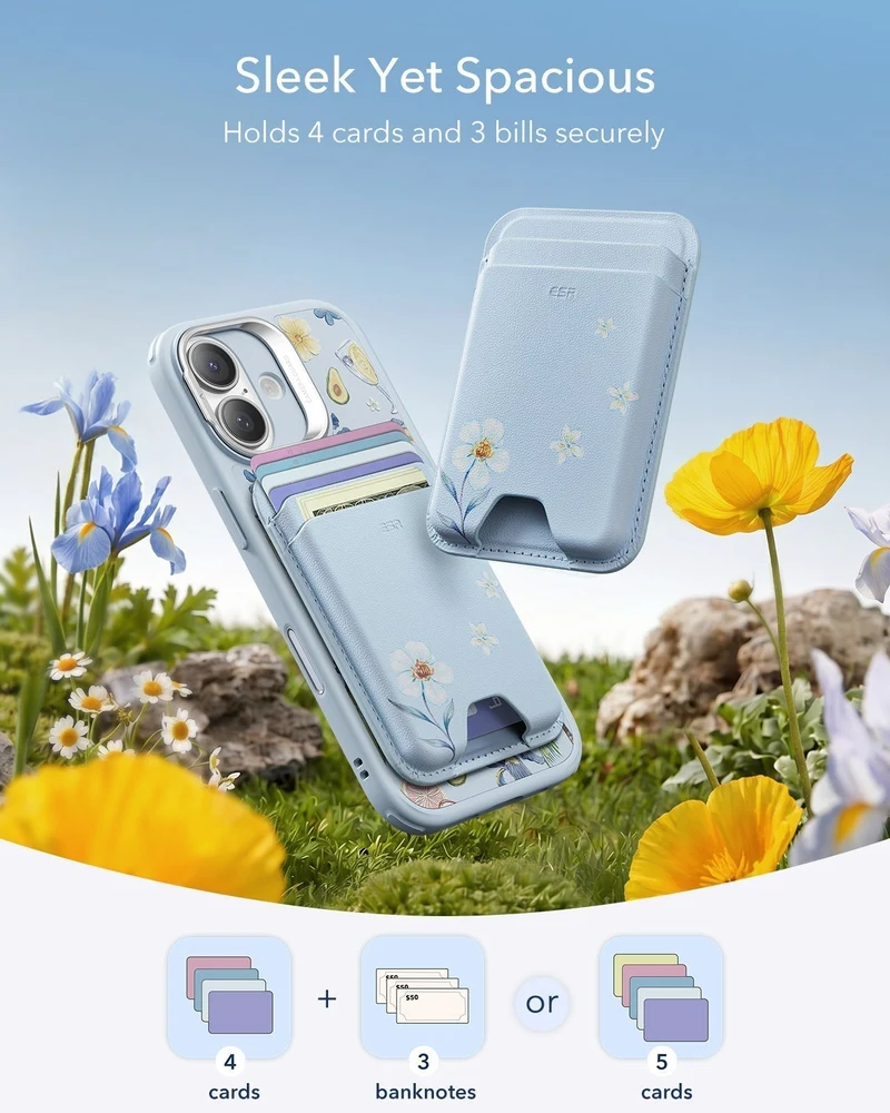 Classic Magnetic Wallet - Tropical Paradise