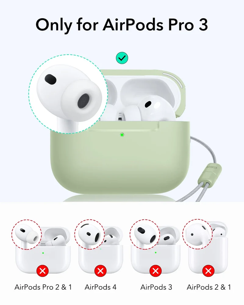 AirPods Pro 3 Pulse Lite Magnetic Case - Light Green