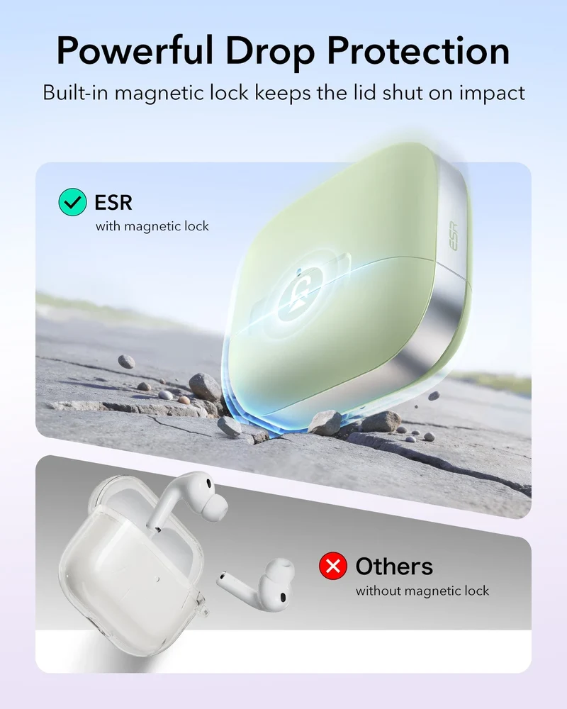 AirPods Pro 3 Pulse Lite Magnetic Case - Light Green