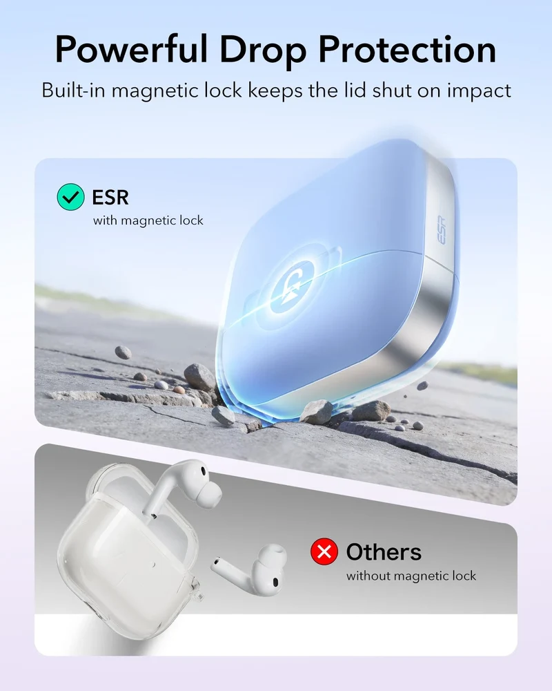 AirPods Pro 3 Pulse Lite Magnetic Case - Light Blue