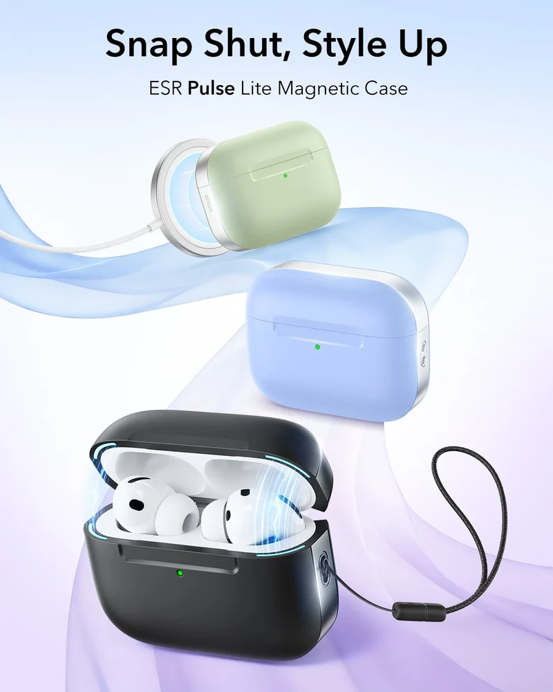 AirPods Pro 3 Pulse Lite Magnetic Case - Black