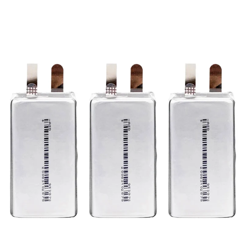 3 PCS New High-Density Lithium 3.8V 3500mAh 953972 Bare Cell For DJI Mavic Air 2 Drone DIY Intelligent Flight Battery