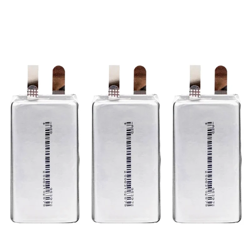 3 PCS New High-Density Lithium 3.8V 3500mAh 953972 Bare Cell For DJI Mavic Air 2 Drone DIY Intelligent Flight Battery