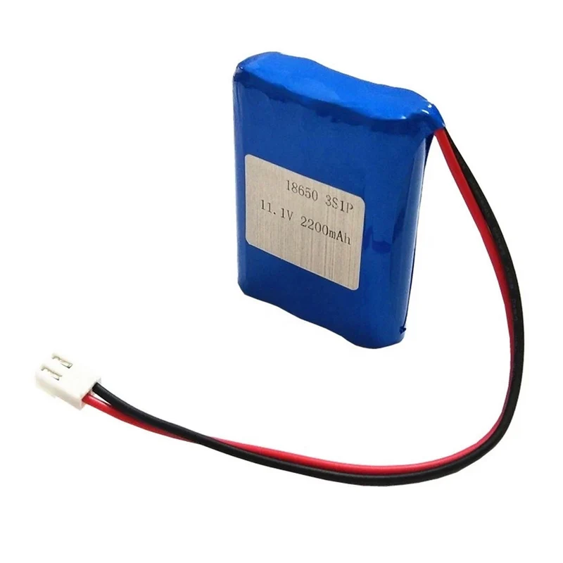 11.1V 2200mAh 3S1P 18650 Rechargeable Lithium Ion Battery With PCB And Connector 11v Lithium Battery Golf Cart Electric