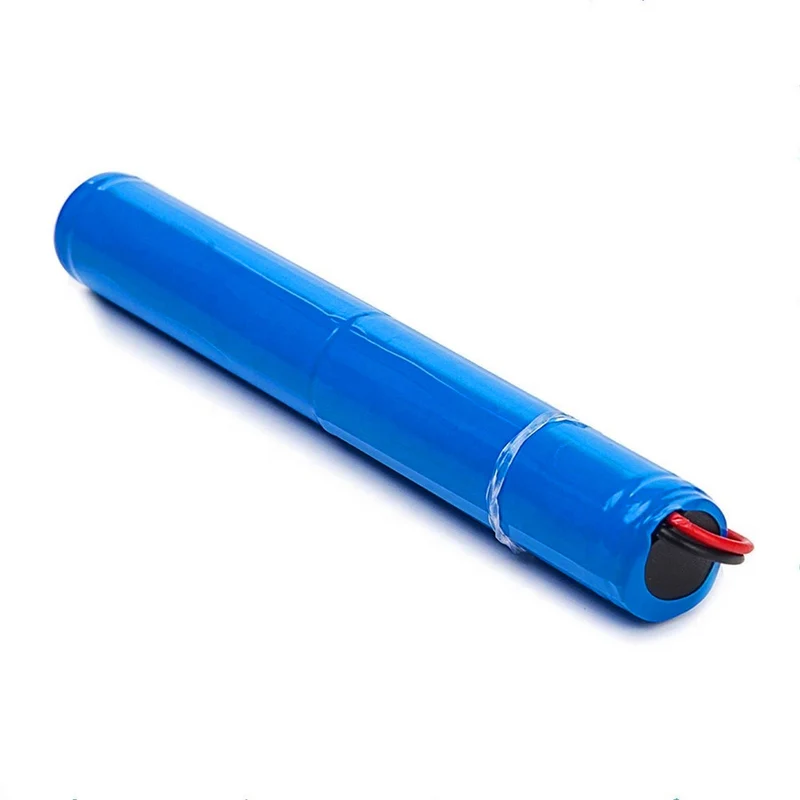 2 pieces 3.7V 18650-2P 4.4AH Rechargeable Cylindrical 4400mah 18650 Lithium Battery Pack Li-ion with Wires And Connector Vertical Shape