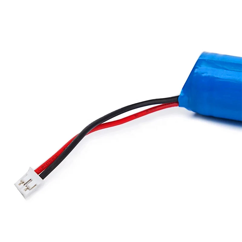2 pieces 3.7V 18650-2P 4.4AH Rechargeable Cylindrical 4400mah 18650 Lithium Battery Pack Li-ion with Wires And Connector Vertical Shape