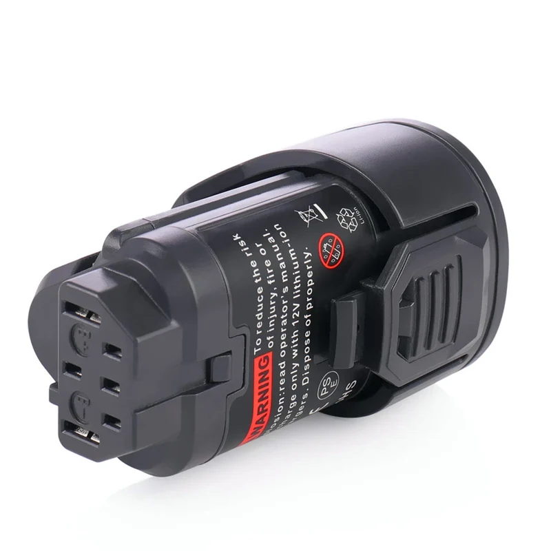 2PCS 12V 2500mAh Li-Lon Battery For AEG Ridgid L1215 BS12C,BS12C2,BSS12C L1215P L1215R