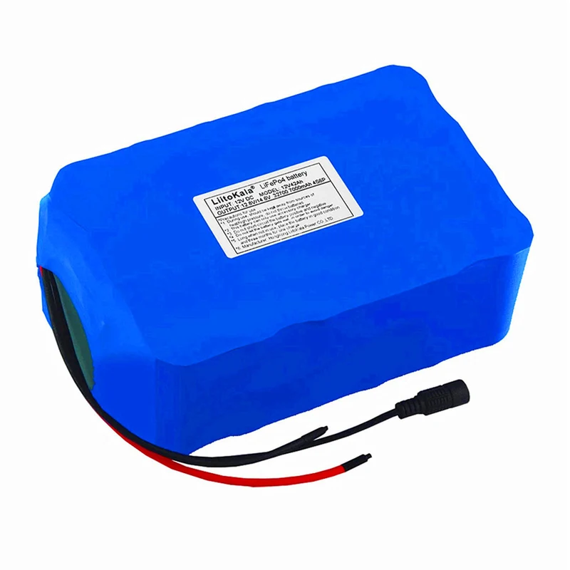 12V 40Ah Lifepo4 Battery Pack Balance BMS for electric boats and uninterruptible power supplies