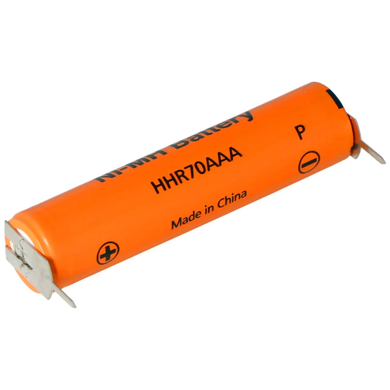 2pcs 1.2V 700mAh / AAA HHR-70AAAE4 Ni-MH battery