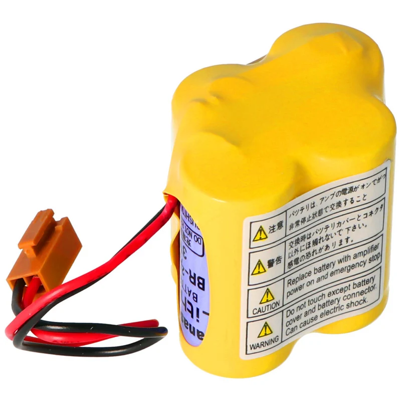 6v 2900mAh lithium battery for Panasonic BR-2 / 3AGCT4A, FANUC robots