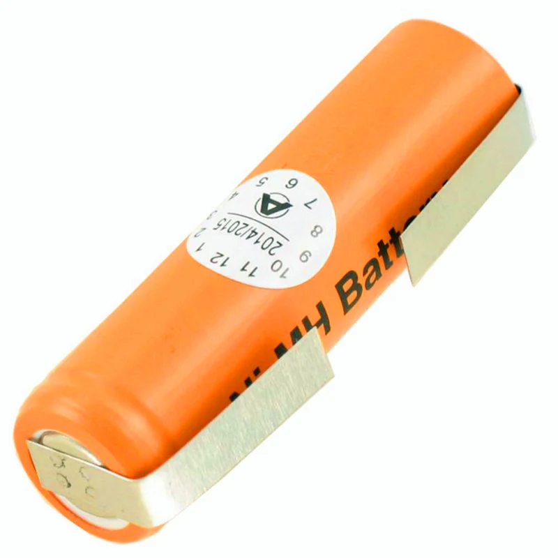 1.2V 1500mAh HHR-150AAF9 NiMH U-shaped with welding label