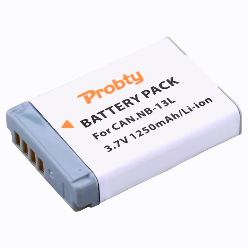 4 pieces 3.7v 1250mah battery for CAN.Nb-13L
