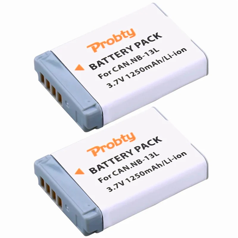 4 pieces 3.7v 1250mah battery for CAN.Nb-13L
