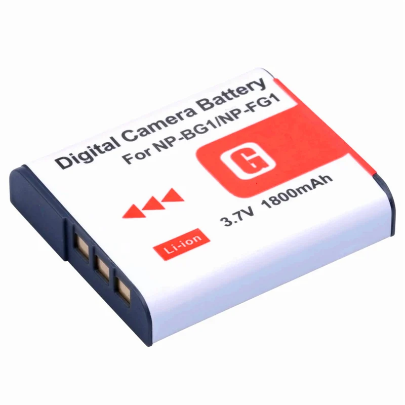 2 pieces 3.7v 1800mah for SONY Cyber -shot