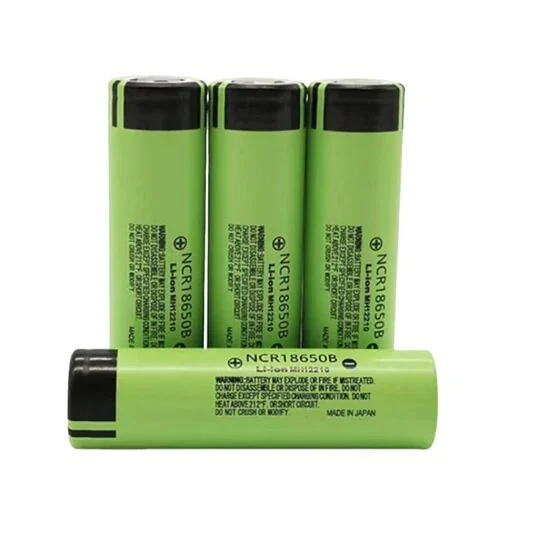 4 pieces 3.7V NCR18650B 3400mAh Li-Ion battery formobile game controller flashlight