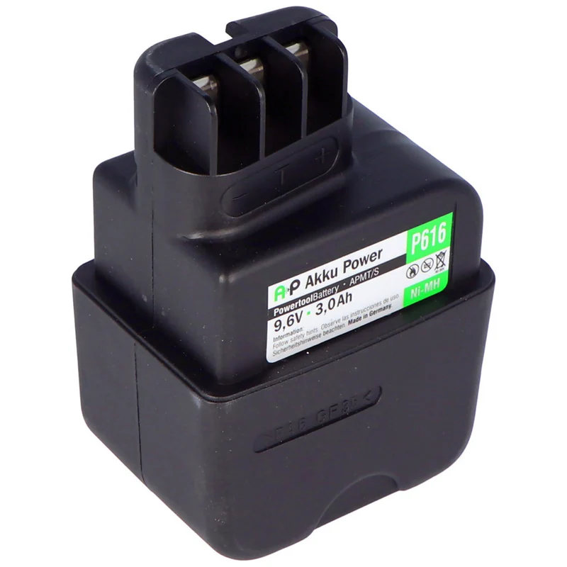 9.6V 2.0Ah NiMH battery for Metabo630070 630072 63172