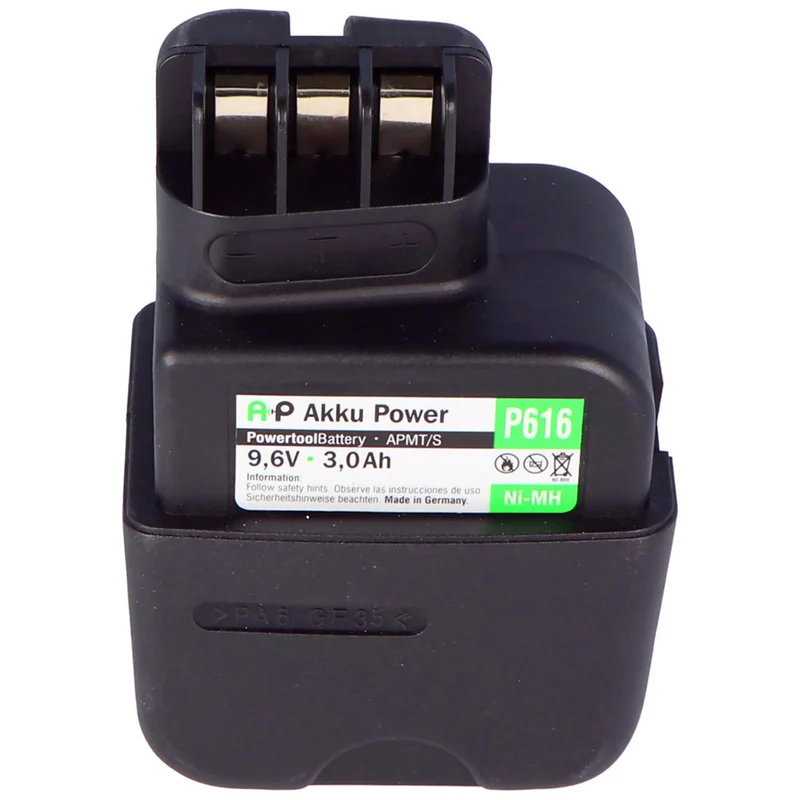 9.6V 2.0Ah NiMH battery for Metabo630070 630072 63172