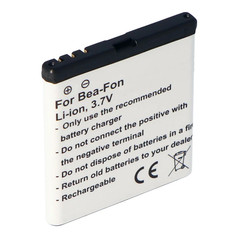 3.7V 800mAh 1000mAh battery for Bea-Fon S480 / SL580