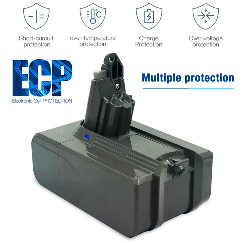 21.6 V 6800mAh lithium-ion battery for Dyson V6 vacuum cleaner