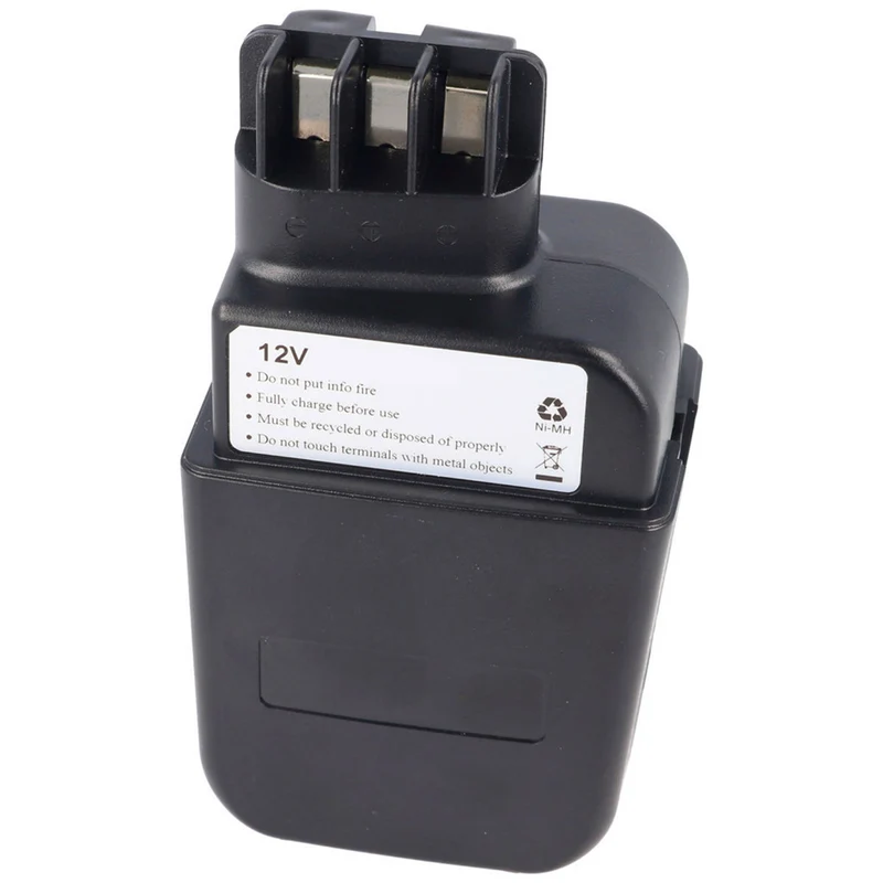 12V, 2.0Ah NiMH battery for Metabo ABE12, 630071, 630073, 631723