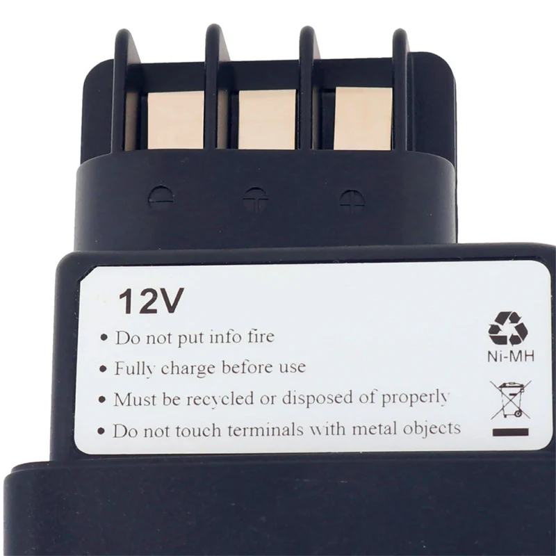 12V, 2.0Ah NiMH battery for Metabo ABE12, 630071, 630073, 631723