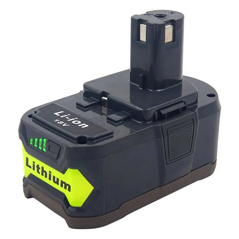 18V 6000mAh Li-Ion replacement battery for Ryobi P100 P109 P104 RB18L40