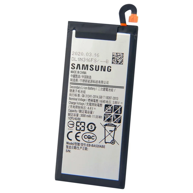 3.85v 3000mah battery for Samsung Galaxy 2017 Version A5 2017 A520F SM-A520F EB-BA520ABE