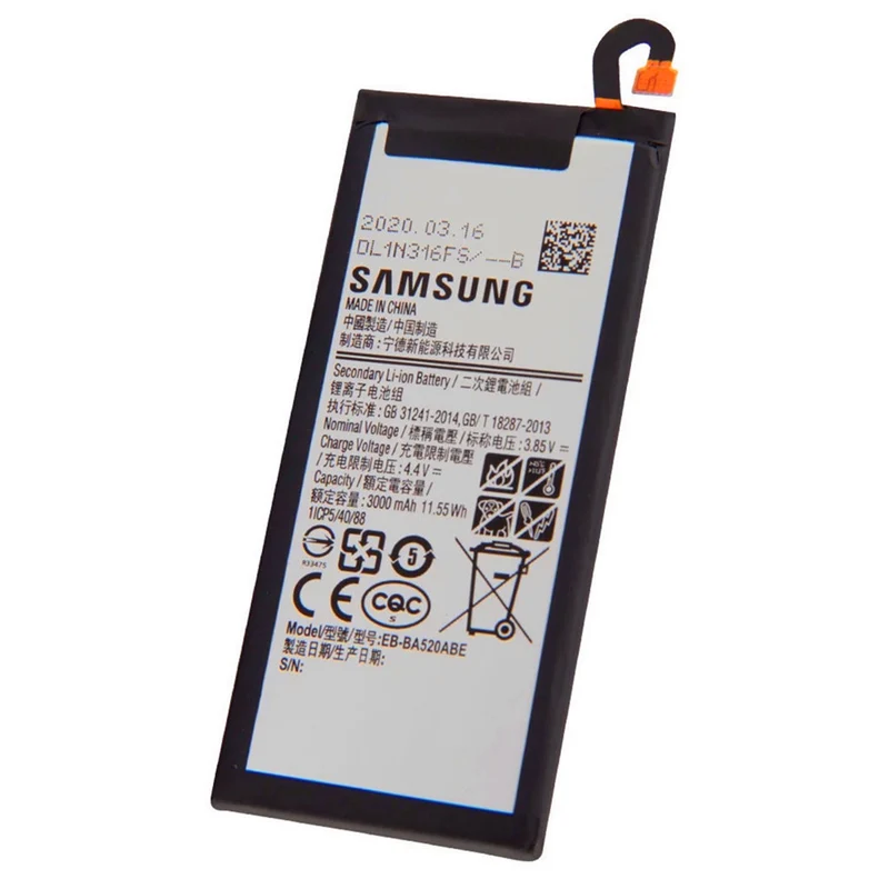 3.85v 3000mah battery for Samsung Galaxy 2017 Version A5 2017 A520F SM-A520F EB-BA520ABE