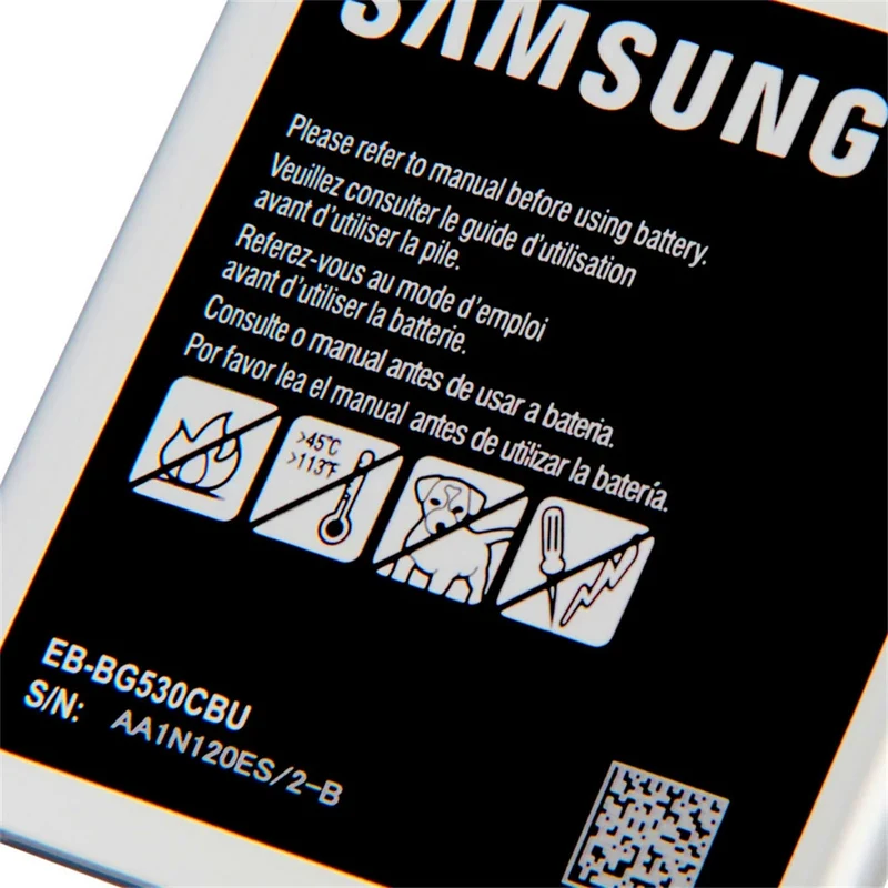 2600mAh mobile phone battery EB-BG530CBE for Samsung Galaxy Grand J3 2016 J320F G5308W G530