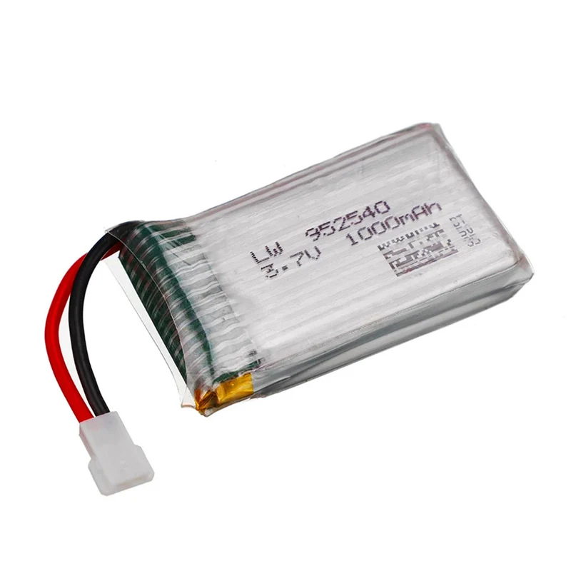 2pcs 3.7V 1000mAh 25c Lithium Battery 952540 for Syma X5C X5S X5SWH5C CX-30 Remote Control Quadcopter Spare Parts