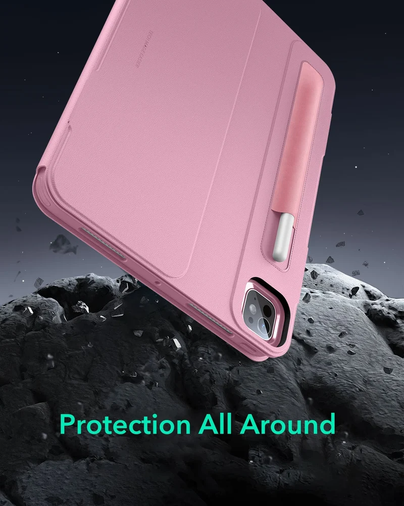 iPad Pro 11" (2025) Bundle Shift Magnetic Case & Armorite® Protection - Pink