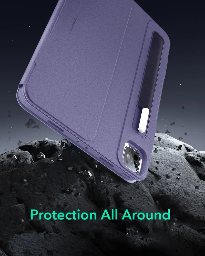 iPad Pro 11" (2025) Bundle Shift Magnetic Case & Armorite® Protection - Purple