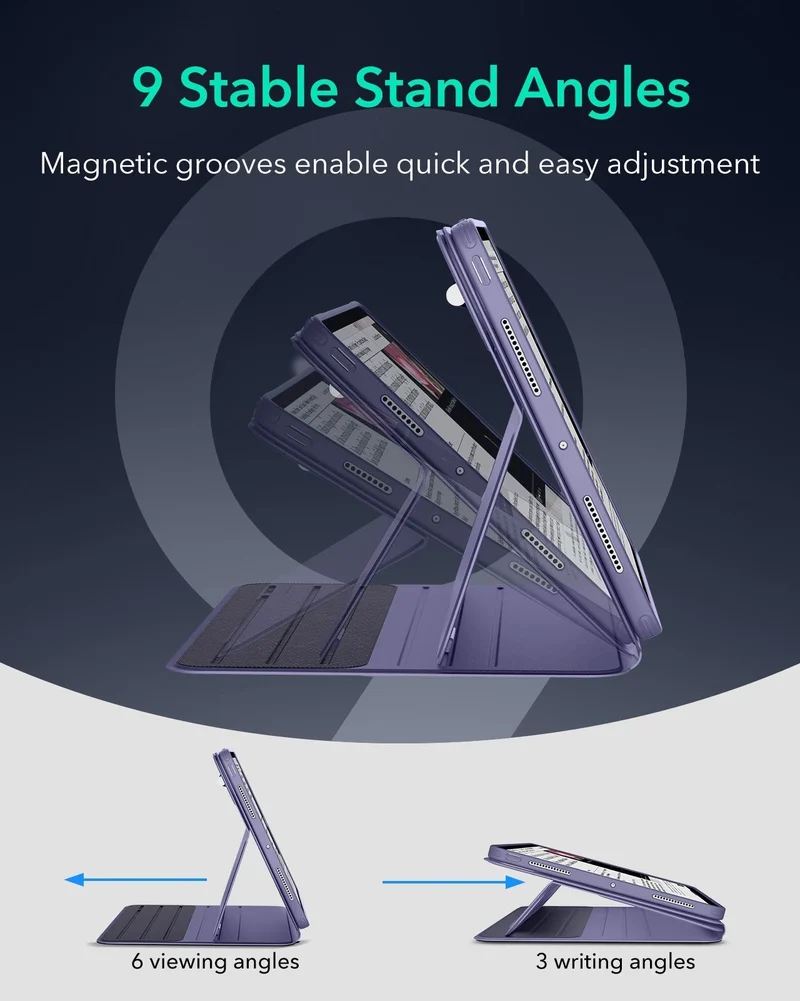 iPad Pro 13" (2025) Bundle Shift Magnetic Case & Armorite® Protection - Purple
