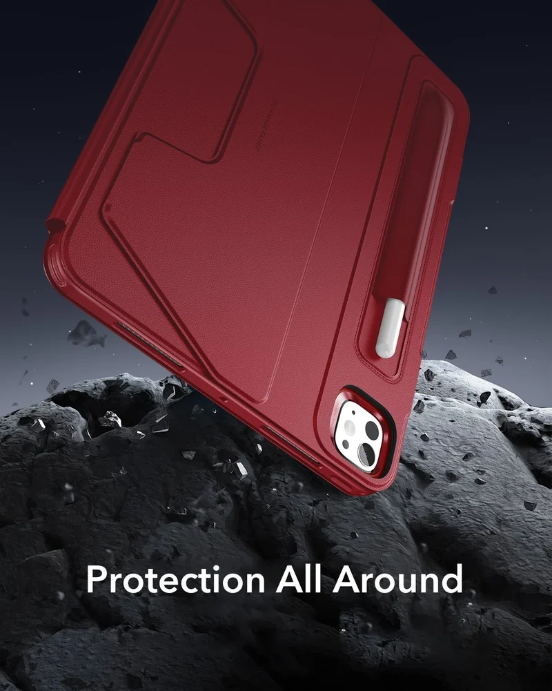 iPad Pro 13" (2025) Bundle Shift Magnetic Case & Armorite® Protection - Red