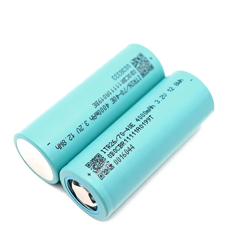 4 pieces 3.2V 26700 4000mAh lifepo4 battery for pack 10A discharge sheet