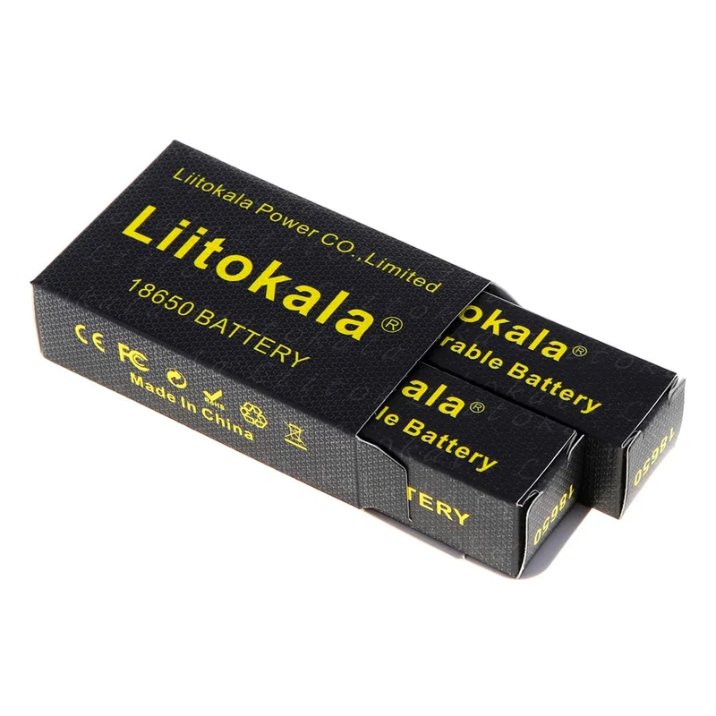 2 pieces Lii-35A 3.7V 3500mAh 10A discharge battery suitable for 18650 batteries, drones