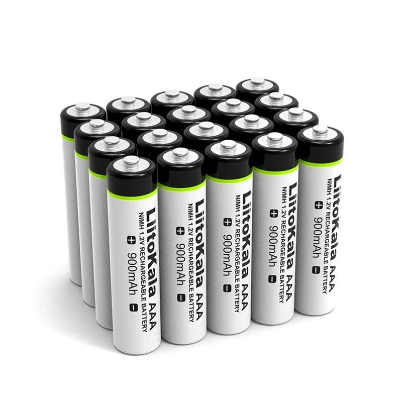 6 pieces 1.2V 900mAh AAA Ni-MH rechargeable battery for flashlight, toys, remote control