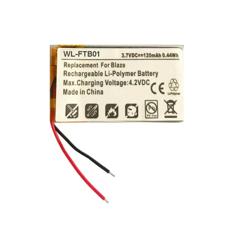 3.7V 120mAh Lithium Polymer LSSP321830 battery for Fitbit Blaze