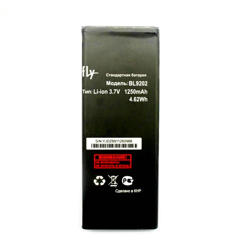 3.7v 1250mAh BL9202 lithium-ion battery for FLY FS405 STRATUS 5BL cell phone