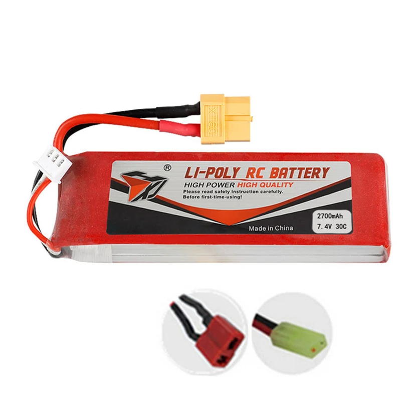 7.4V 5200mAh 803496 li-polymer battery for FEIYUE FY-03 Wltoys 12428