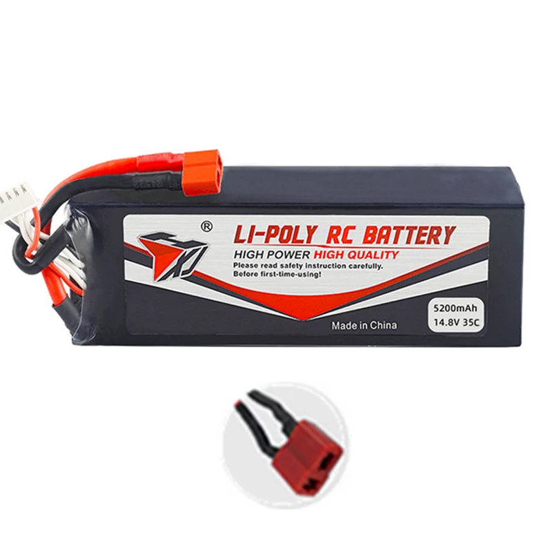 14.8V 5200mAh 9050125 li-polymer battery for RC Airplane Boat Car Quadcopter Helicopter