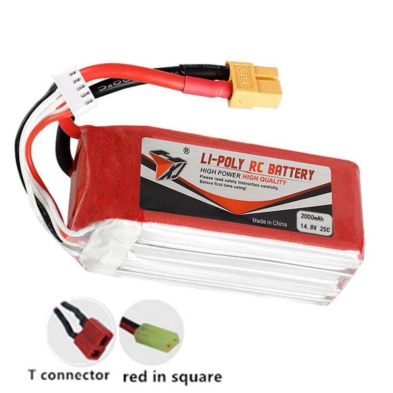 14.8V 2000mAh 903475 li-polymer battery for Quadcopter accessories model airplane
