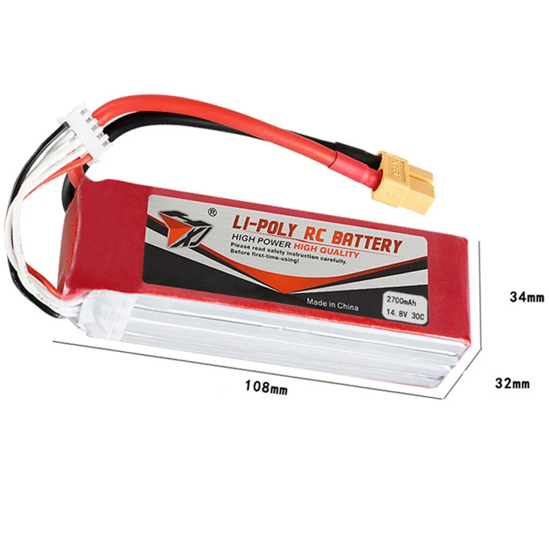 14.8V 2700mAh 803496 li-polymer battery for Quadcopter drone