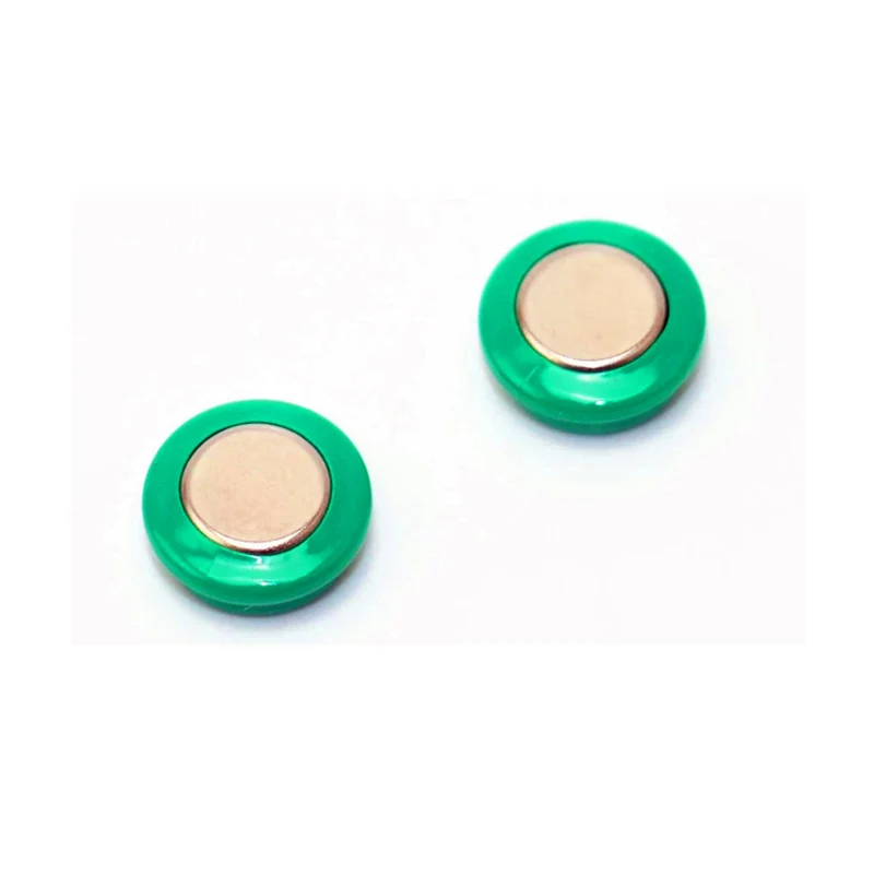 2 pieces 2 nickel metal hydride button batteries 1.2 V 40 MAH suitable for garden sun lamps Diameter: 11.5 Thickness: 5.2 mm