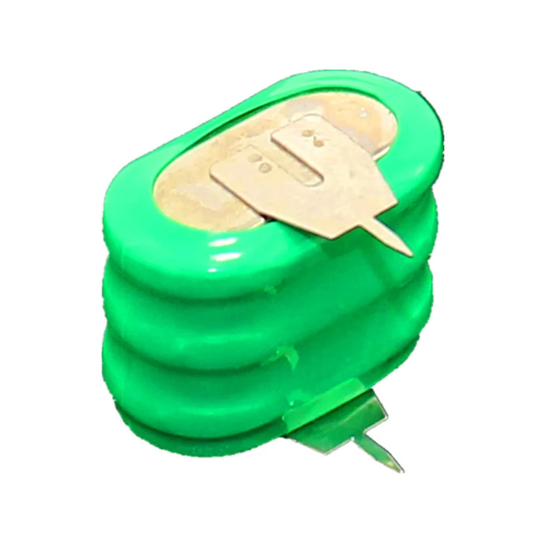 3 pieces Ni-MH button batteries 3.6V 160MAH for the PLC data backup power supply