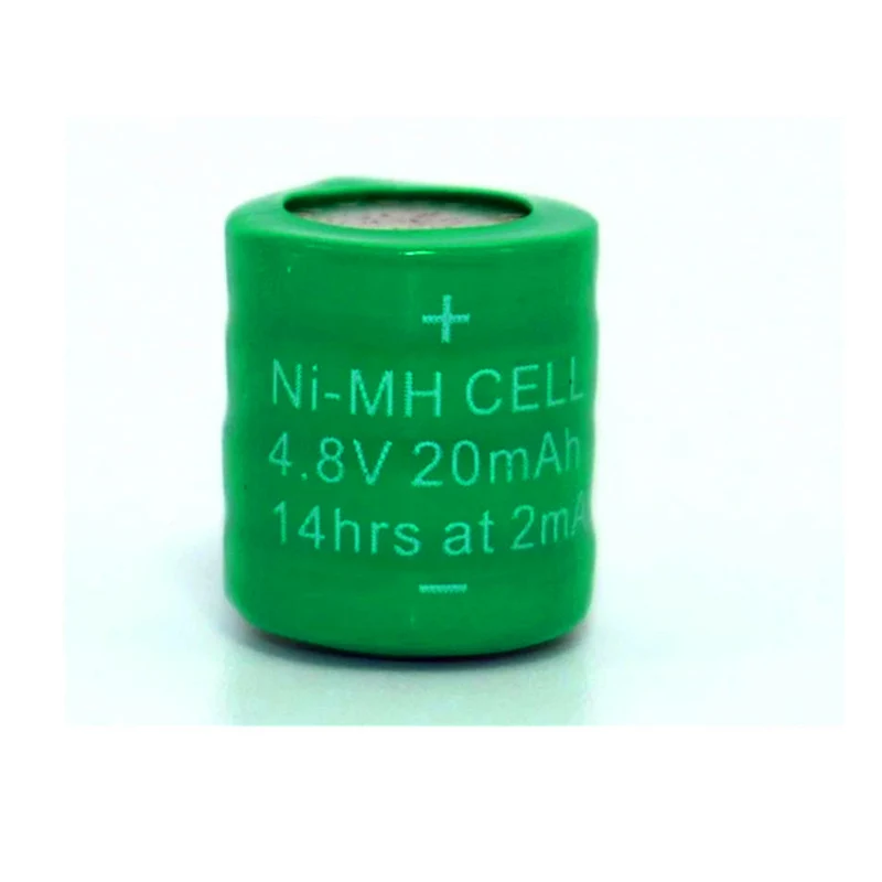 3pcs 4.8 V 20MAH Ni-Mh Button Battery for Car LED Flashlight Lenser 7575