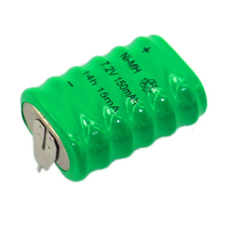 Ni MH button battery 6 / V150H 7.2V 150MAH for PLC emergency power supply 3P