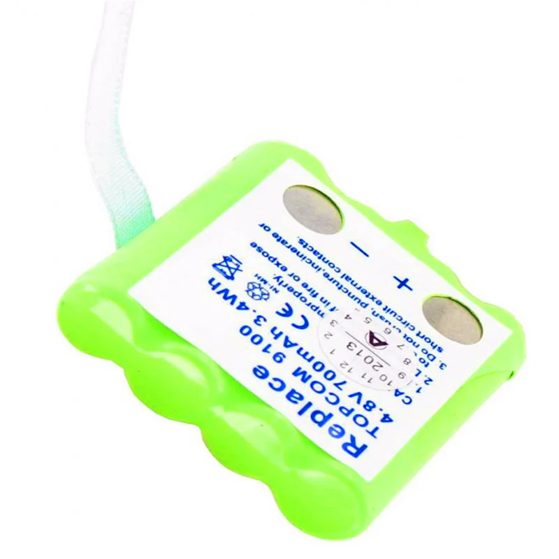 4.8v 700mah battery for Topcom Twintalker 9100 battery TT9100, but no contact on the back